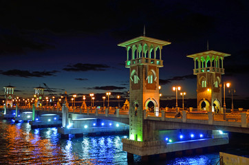 Stanley Bridge in Alexandria,Egypt