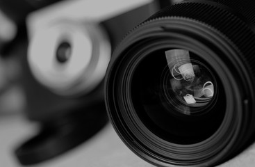 monochrome lens flare object