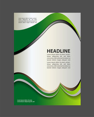 Professional business flyer template or corporate banner design
