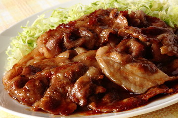 豚肉の生姜焼き