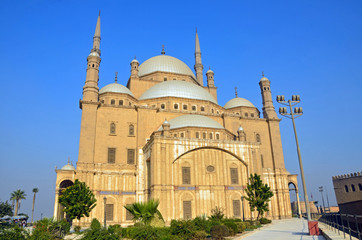 Fototapeta na wymiar Mosque of Muhammad Ali in Cairo
