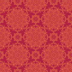 Abstract Seamless Pattern. Vintage Ornament Pattern. Islamic, Ar