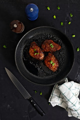 Korean style pork chops