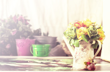 Flowers decorate of wedding