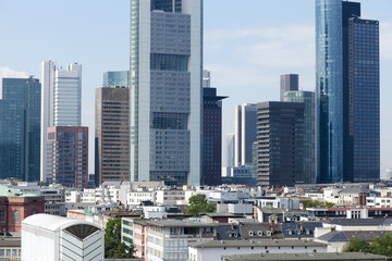 Obraz na płótnie Canvas Frankfurt, cityscape, Tower, financial