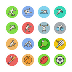 Sport icons
