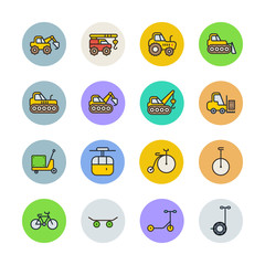 Industrial icons