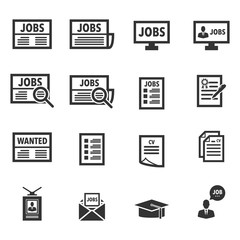 Job icon,Vector EPS10.