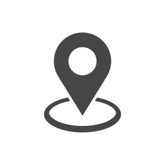 Map pin place marker icon