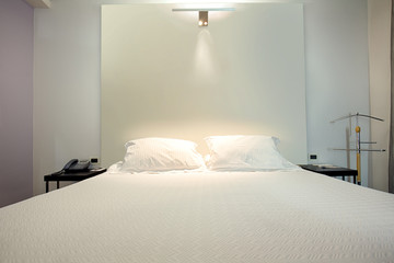 Elegant modern bedroom interior
