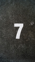 Number seven, 7