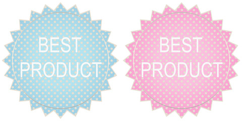 Best Product Signs Set