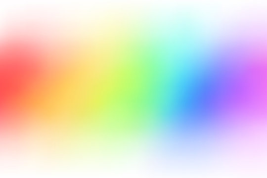 Abstract color rainbow background gradient blur illustration vector