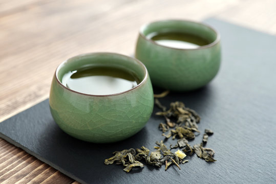 Green tea in tea