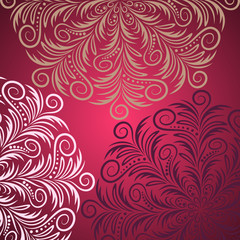 Mandala background vintage