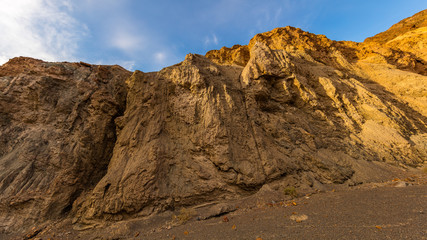 Landscape of Mosaic Canyon, Death Valley National Park, California