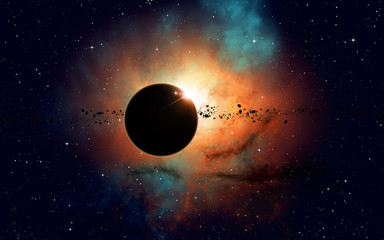 Deep Space Eclipse © alex_aldo