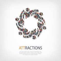 attractions people  symbol