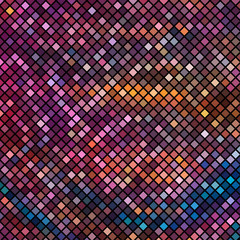 Bright colorful mosaic background