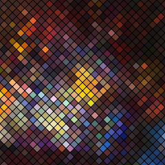 Bright colorful mosaic background