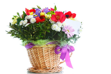 bouquet of spring flowers 