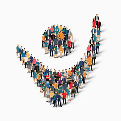 dancing man symbol people