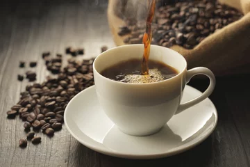 Zelfklevend Fotobehang コーヒー　イメージ　Coffee image © Nishihama