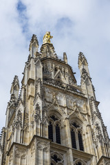Fototapeta na wymiar Saint Andre cathedral, Pey Berland Bell tower, Bordeaux, France