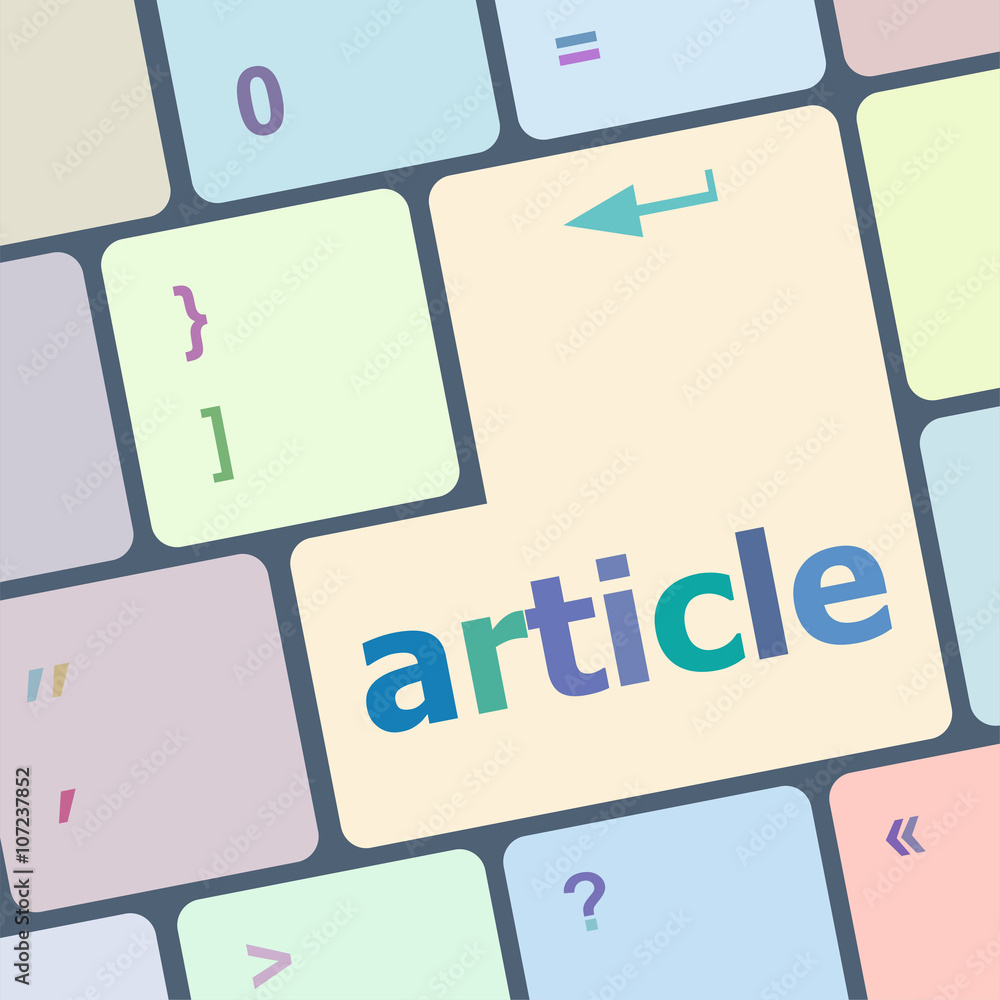 Poster analysis concept. button on modern computer keyboard with word analysis on it. vector illustration