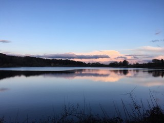 dusk reservoir views