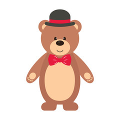 teddy with hat
