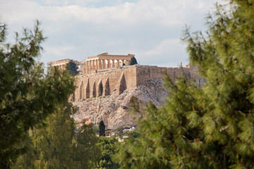 Fototapeta na wymiar Athens, Acropolis, Parthenon