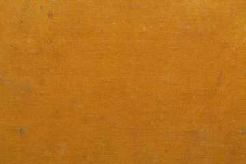 Fototapeta premium Dirty orange canvas texture