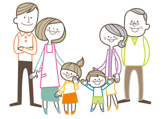家族　三世代