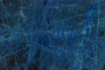 blue dark marble texture for background