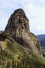 La Gomera - Felsen Roque Agando