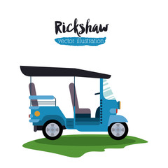rickshaw trasnportation design 