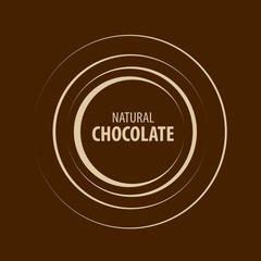 vector logo chocolate