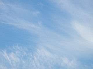 Blue sky with cloud