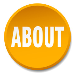 about orange round flat isolated push button