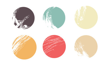 Pennellate e spruzzi di colore