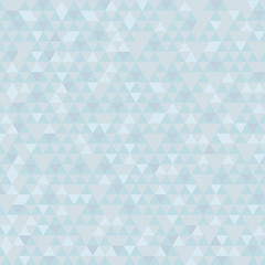 triangle pattern in shades of blue