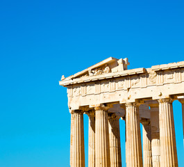 athens  acropolis and  historical    in greece the old architect