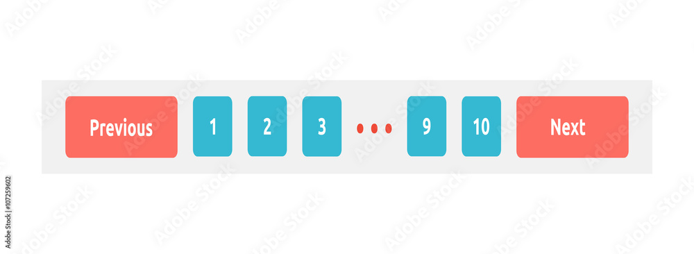 Poster order number page next and previous