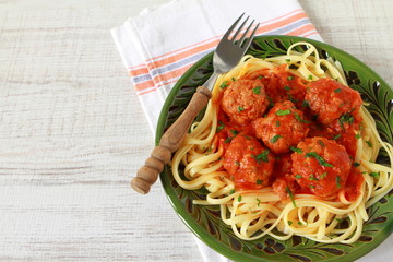 pasta meatbals
