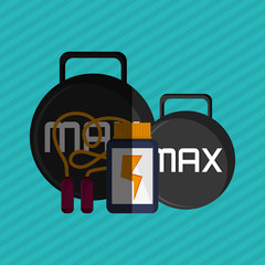 Healthy lifestyle design , vector illustration