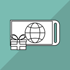 Digital marketing  design , vector illustration