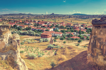 Fototapeta na wymiar Cappadocia Ancient town in Turkey