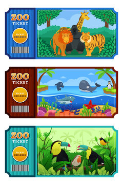 Zoo Ticket Design