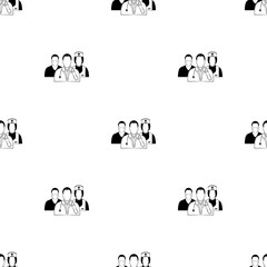 Fototapeta premium Medical staff icon